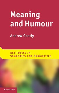 Couverture_Meaning and Humour