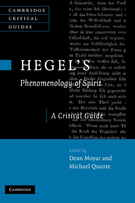 Front cover_Hegel's Phenomenology Of Spirit
