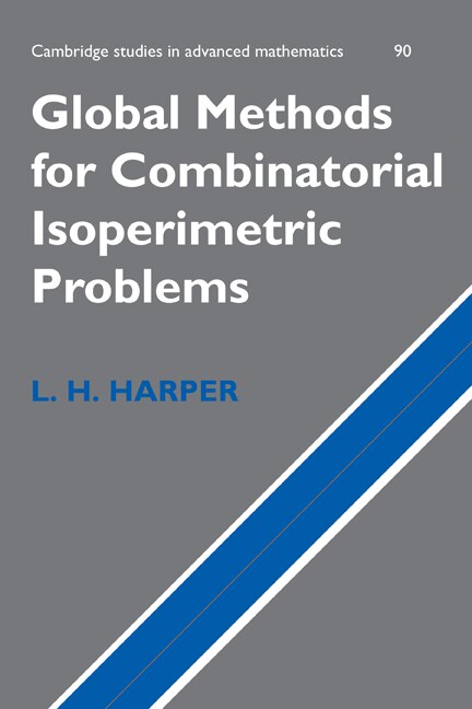 Front cover_Global Methods for Combinatorial Isoperimetric Problems