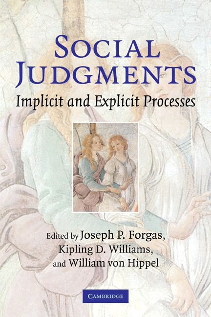 Front cover_Social Judgments