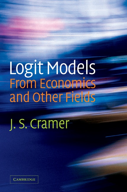 Couverture_Logit Models from Economics and Other Fields