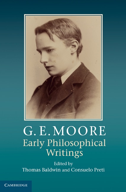 Couverture_G. E. Moore: Early Philosophical Writings