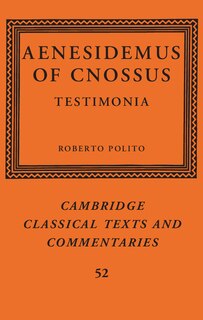 Front cover_Aenesidemus Of Cnossus