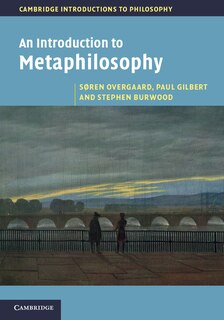 Front cover_An Introduction to Metaphilosophy