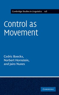 Front cover_Control as Movement