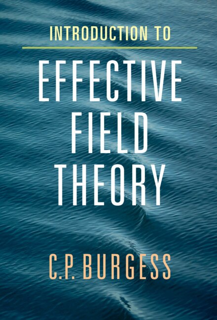 Front cover_Introduction To Effective Field Theory