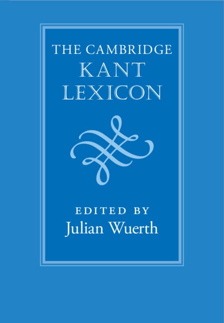 Front cover_The Cambridge Kant Lexicon