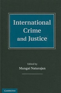 Front cover_International Crime and Justice