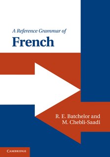 Front cover_A Reference Grammar of French