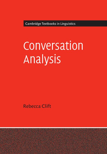 Front cover_Conversation Analysis