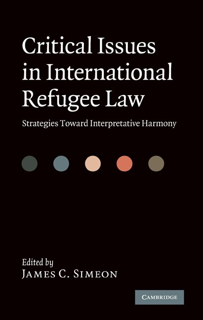 Front cover_Critical Issues in International Refugee Law