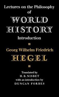 Front cover_Lectures on the Philosophy of World History