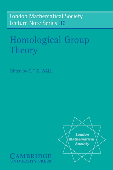 Front cover_Homological Group Theory