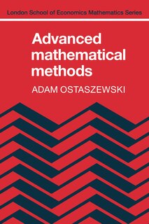 Front cover_Advanced Mathematical Methods