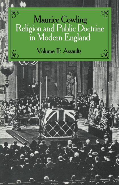 Front cover_Religion and Public Doctrine in Modern England: Volume 2