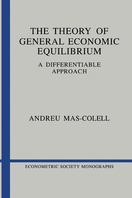 Couverture_The Theory Of General Economic Equilibrium