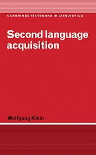 Front cover_Second Language Acquisition