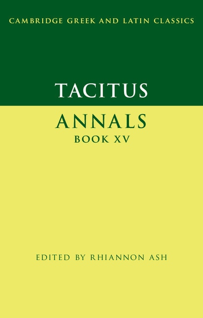 Front cover_Tacitus: Annals Book Xv