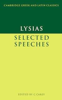 Front cover_Lysias: Selected Speeches