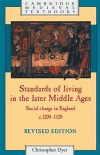 Front cover_Standards of Living in the Later Middle Ages