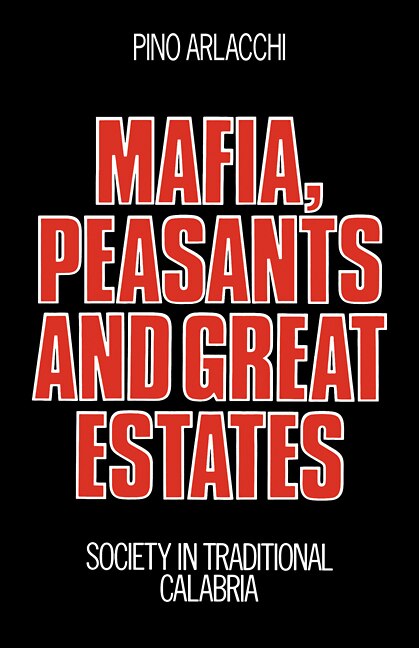 Front cover_Mafia, Peasants and Great Estates