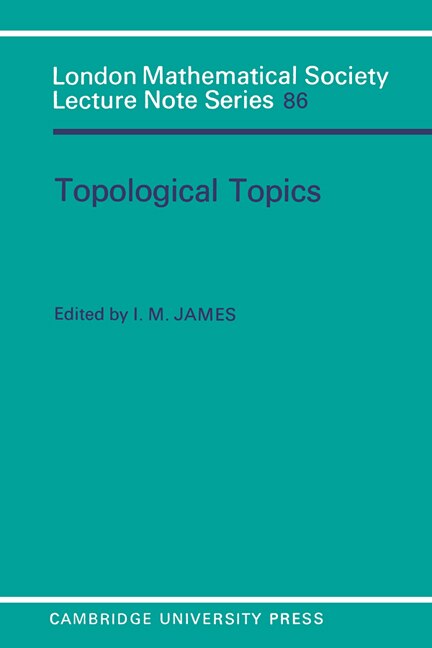 Front cover_Topological Topics