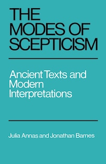 Front cover_The Modes of Scepticism
