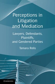 Front cover_Perceptions in Litigation and Mediation