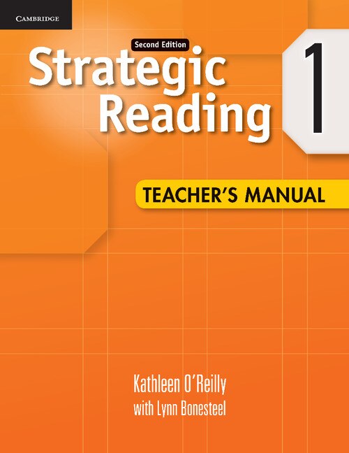 Front cover_Strategic Reading Level 1 Teacher's Manual