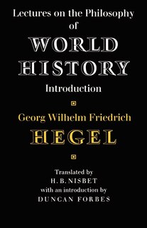 Front cover_Lectures On The Philosophy Of World History