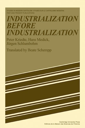 Industiarlization before Industiarlization