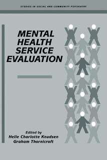 Front cover_Mental Health Service Evaluation