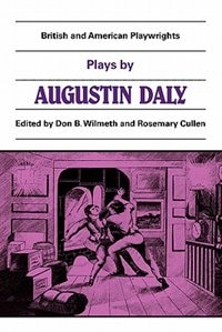 Couverture_Plays by Augustin Daly