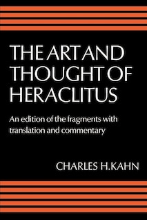 Couverture_The Art And Thought Of Heraclitus