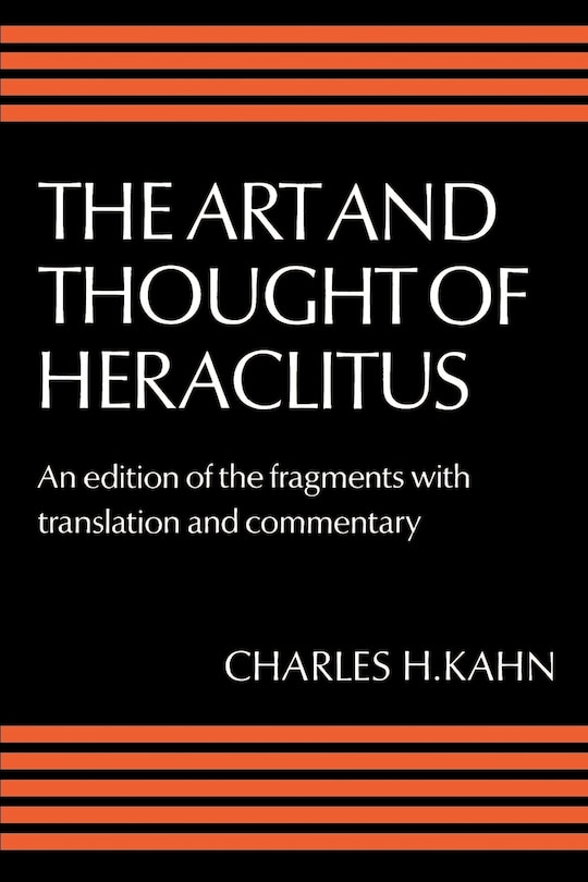 Couverture_The Art And Thought Of Heraclitus