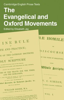 Front cover_The Evangelical and Oxford Movements