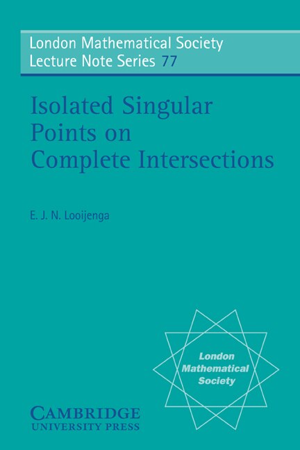 Front cover_Isolated Singular Points on Complete Intersections
