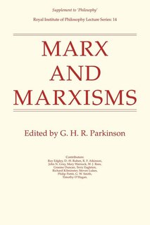 Couverture_Marx and Marxisms