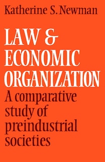 Front cover_Law and Economic Organization