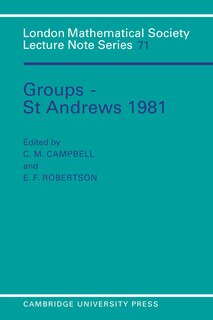 Front cover_Groups - St Andrews 1981