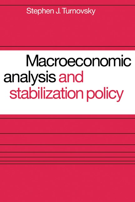 Couverture_Macroeconomic Analysis and Stabilization Policy