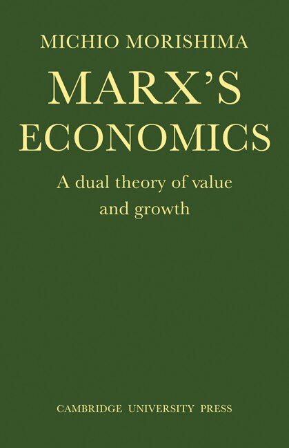 Front cover_Marx's Economics