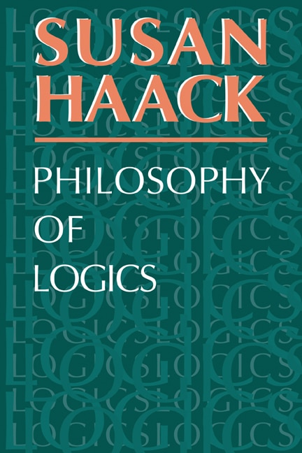 Front cover_Philosophy Of Logics