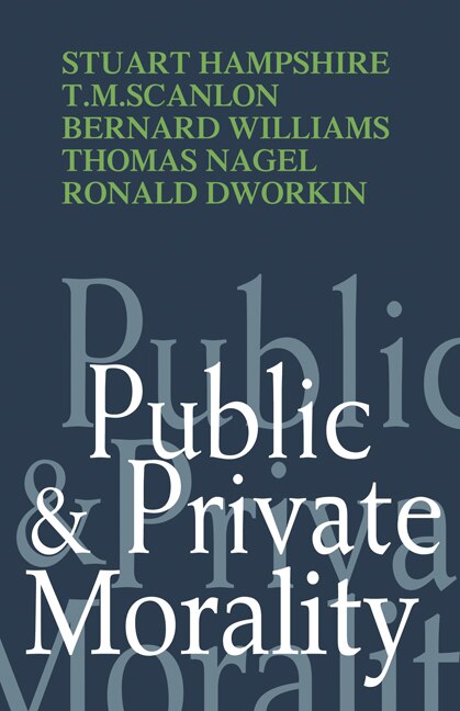 Couverture_Public And Private Morality