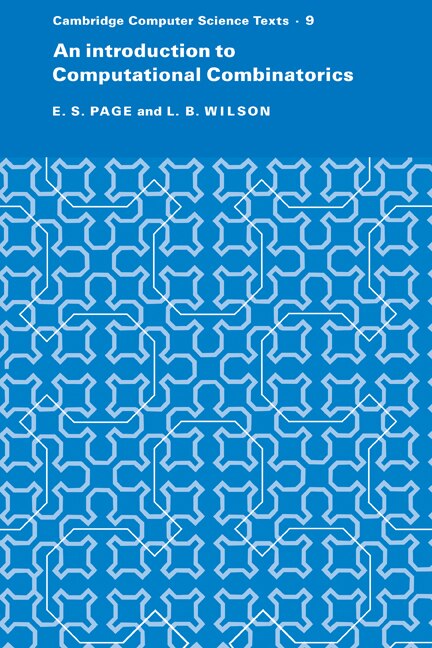 Front cover_An Introduction To Computational Combinatorics