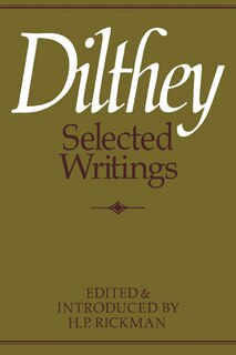 Couverture_Dilthey Selected Writings