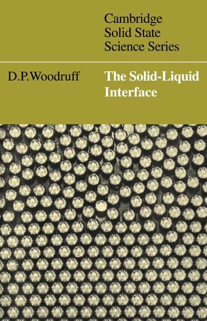 Front cover_The Solid-Liquid Interface