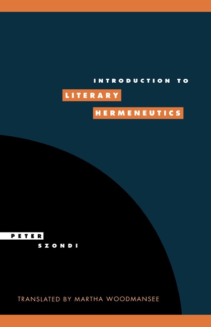 Couverture_Introduction to Literary Hermeneutics