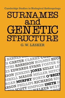 Couverture_Surnames and Genetic Structure