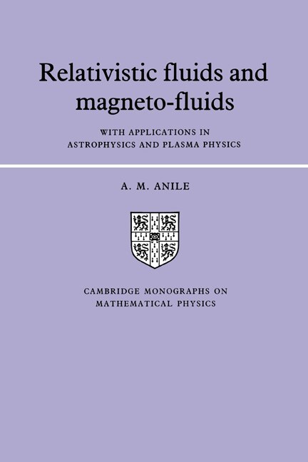 Couverture_Relativistic Fluids and Magneto-fluids
